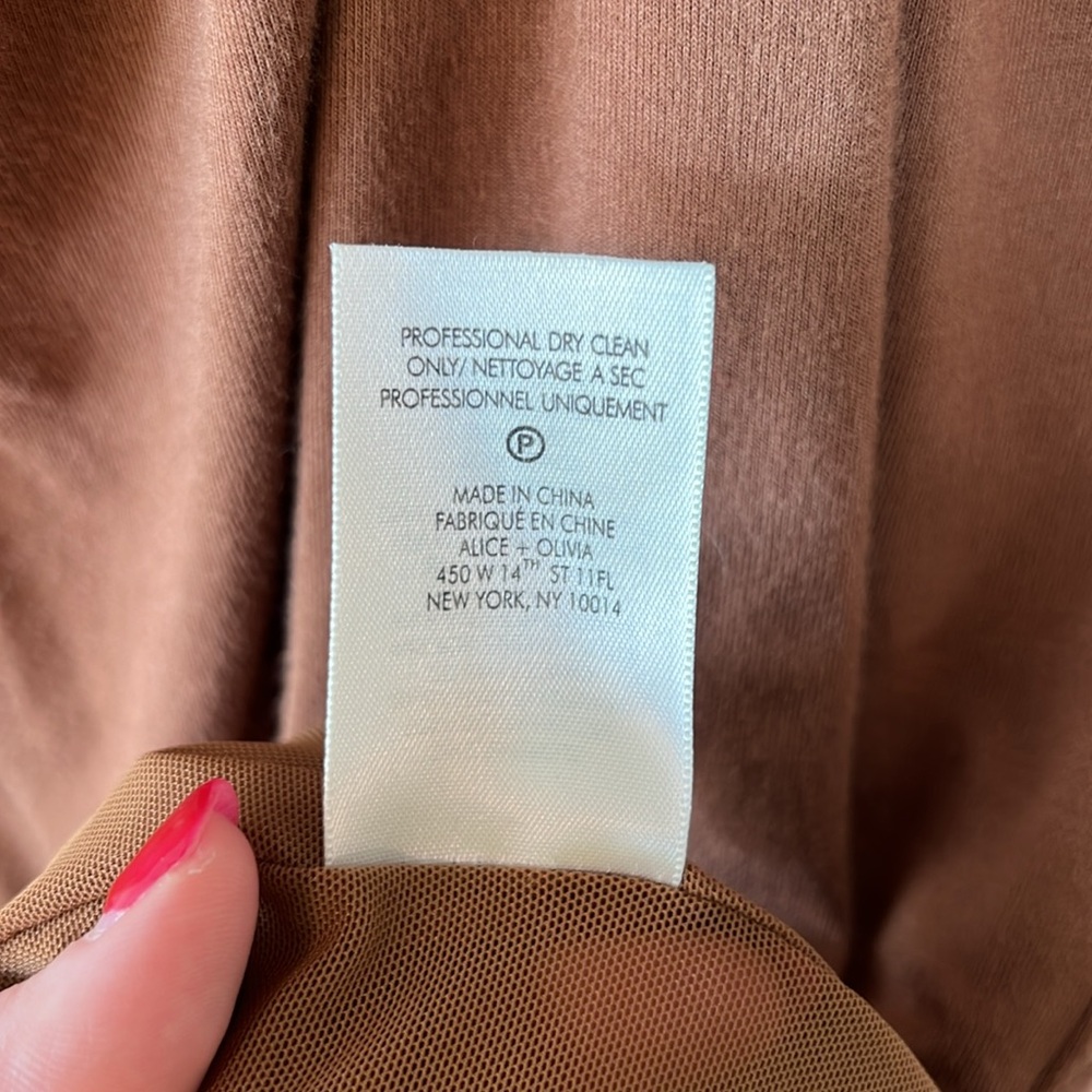 Alice + Olivia Brown Maxi Dress - Picture 10 of 11
